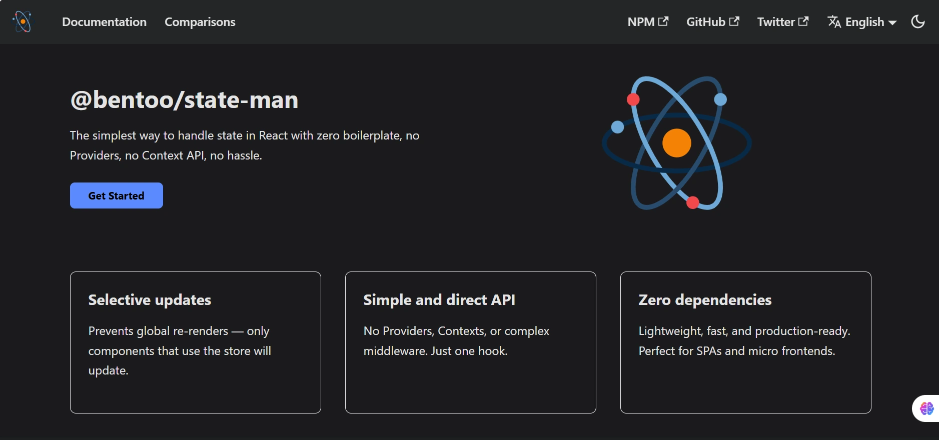 @bentoo/state-man: A Revolução Leve e Simples na Gestão de Estado em React