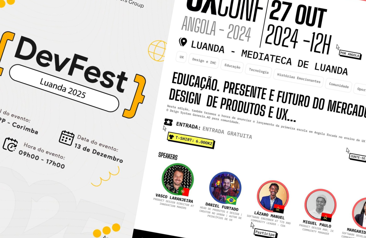 Eventos para Devs em Angola: Uma Visão Crítica e Realista